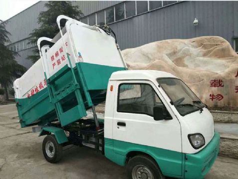 點擊查看詳細信息<br>標題：自卸式電動四輪垃圾車 閱讀次數：2121